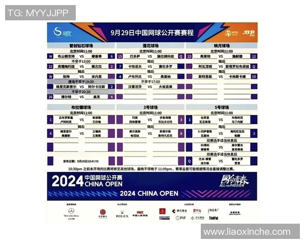 网球大满贯赛程安排及各大选手近期状态全面分析